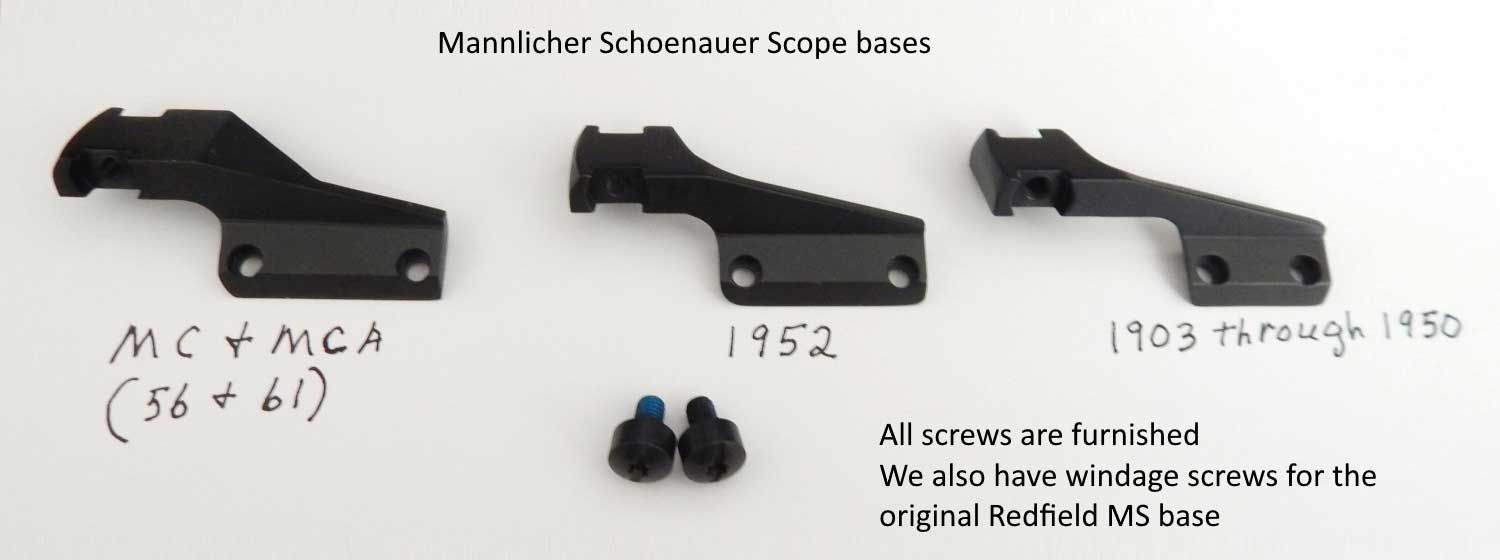 Mannlicher Schoenauer Scope Bases